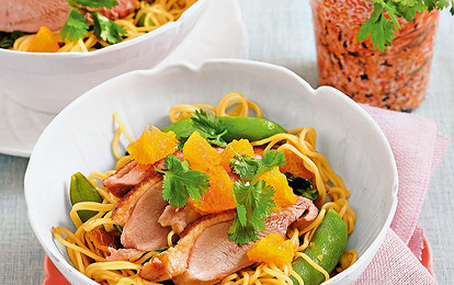 Салат с лапшой