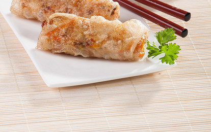 Роллы с курицей