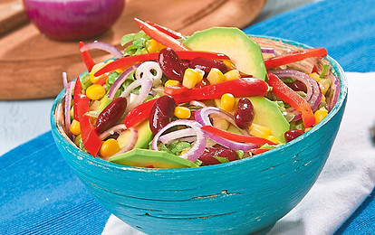 ЗОЖ-обед: рецепт салата с кукурузой