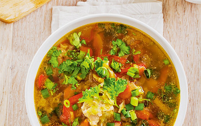 Суп со свининой