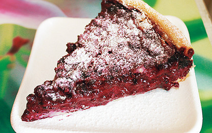 Украинский черничный пирог