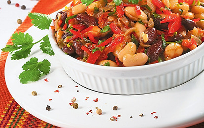 Ужин по-грузински: рецепт лобио с помидорами 