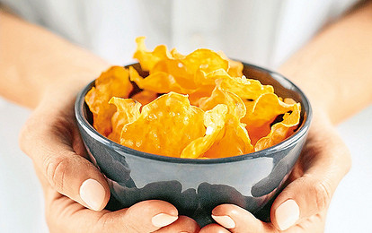 Ну, за ЗОЖ: рецепт чипсов без масла