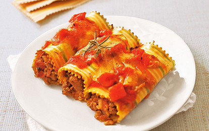 Каннеллони с мясом