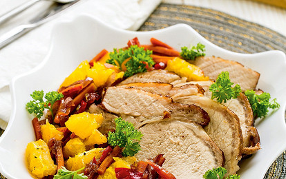 Жаркое с апельсинами