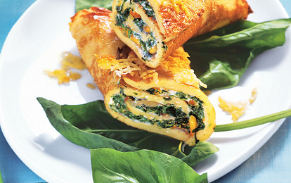 Блинчики с пикантной начинкой