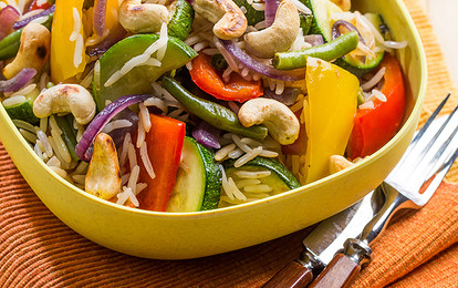 Овощное рагу с кешью