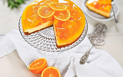 Солнце на тарелке: рецепт торта с мандаринами