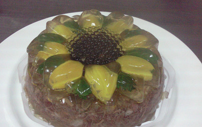 Заливное «Подсолнух»