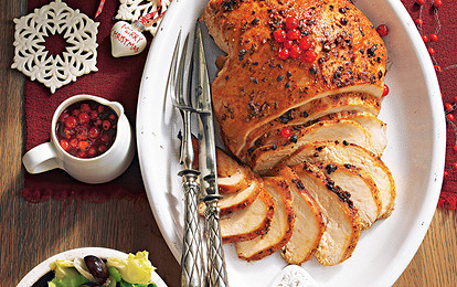 Свинина под медово-перечной корочкой