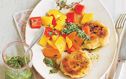 Биточки с творогом