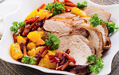 Свинина с апельсинами