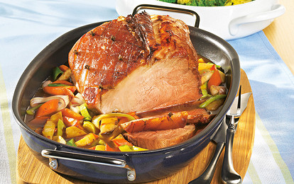 Жаркое из свинины с кореньями