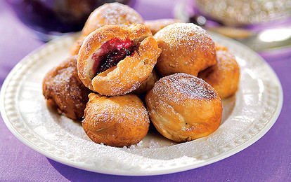 Пончики с джемом