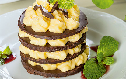 Шоколадный десерт: рецепт (фото)