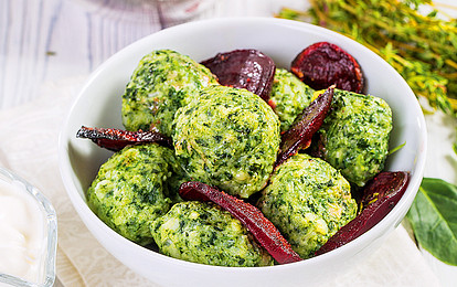 Блюда со шпинатом (фото)