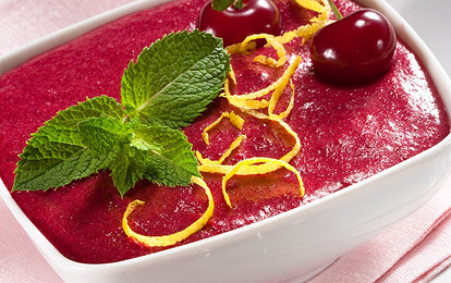 Вишневый мусс