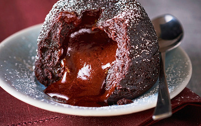 Как в ресторане: рецепт шоколадного фондана
