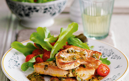 Отбивные с итальянским соусом