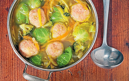 Вместо бульона: рецепт супа с кнедлями 