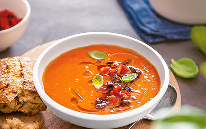 Томатный суп с медом