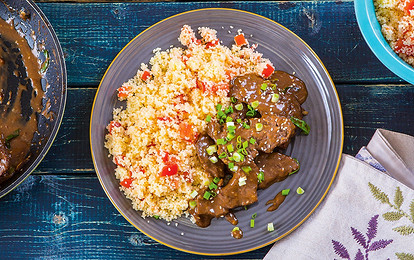 Говядина с кускусом