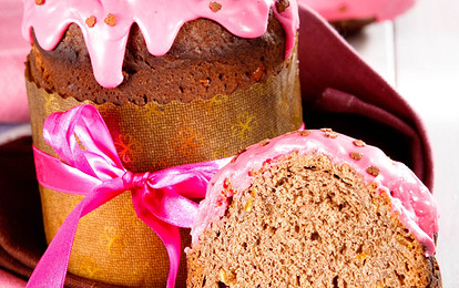 Шоколадный кулич