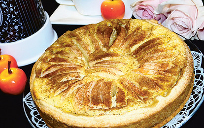 Яблочный пирог по-баварски