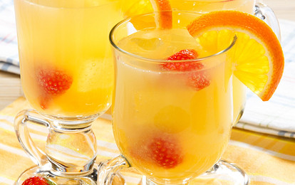 Крюшон из лимонов и апельсинов