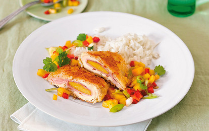 Куриные кармашки по-карибски