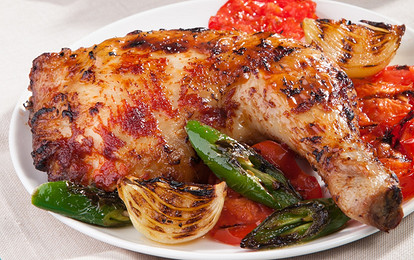 Куриные окорочка на гриле