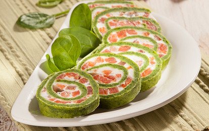 Рулет из шпината