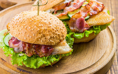 Бургер с рыбой по-домашнему