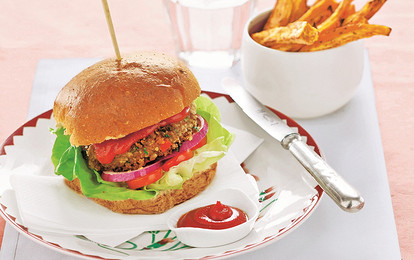 Вегетарианский бургер