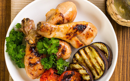 Куриные ножки на гриле