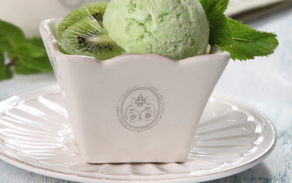 Мороженое из киви