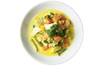 Овощи в соусе карри