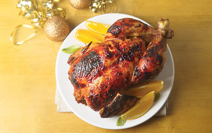 Курица в апельсиновой глазури