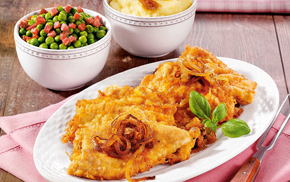 Шницели из индейки