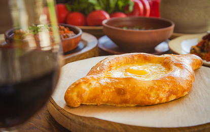 Рецепт от шефа: хачапури по-аджарски