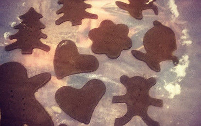 Рождественское имбирное печенье