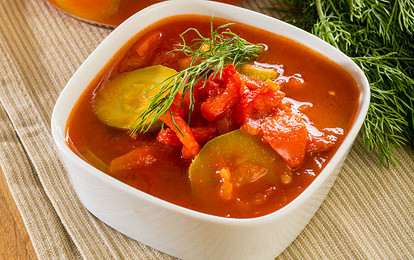 Лечо из кабачков и перца