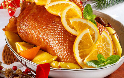 Утка с апельсинами