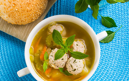 Суп с фрикадельками