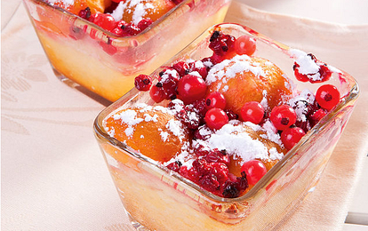 Запеканка со смородиной