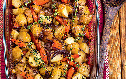 Картофель с тимьяном