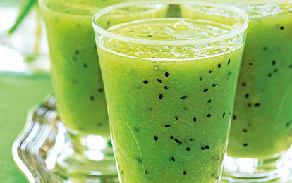Смузи из киви с овсянкой (фото)