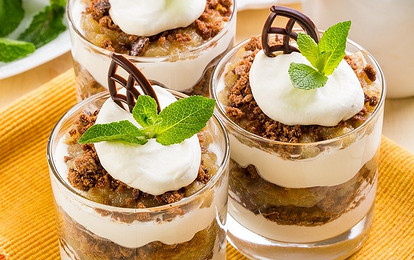 Десерт с пряниками