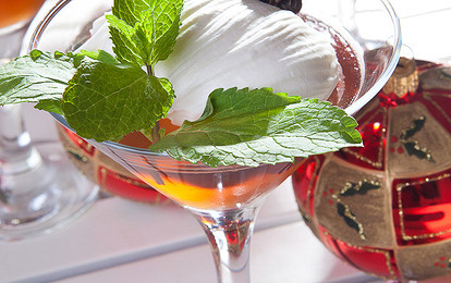 Десерт из шампанского