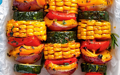 Блюда на мангале для вегетарианцев: 3 рецепта